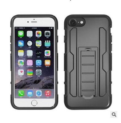 ثلاثة في واحد بارد الحالات الهاتف المستقبل المحارب روبوت مثلث حزام حامي مع حامل