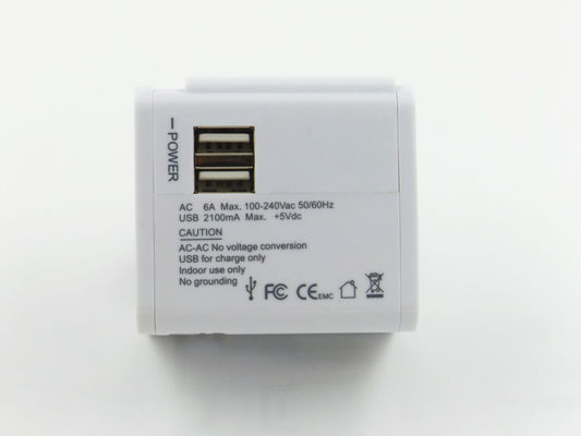 متعددة الأغراض المزدوج أوسب شحن المقبس، العالمي السفر التوصيل محول